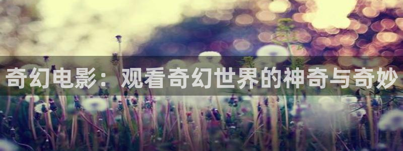 80电影天堂网伦理：奇幻电影：观看奇幻世界的神奇与奇妙